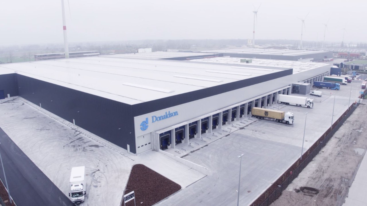 Donaldson Doubles the Size of Belgium Distribution Facility Donaldson