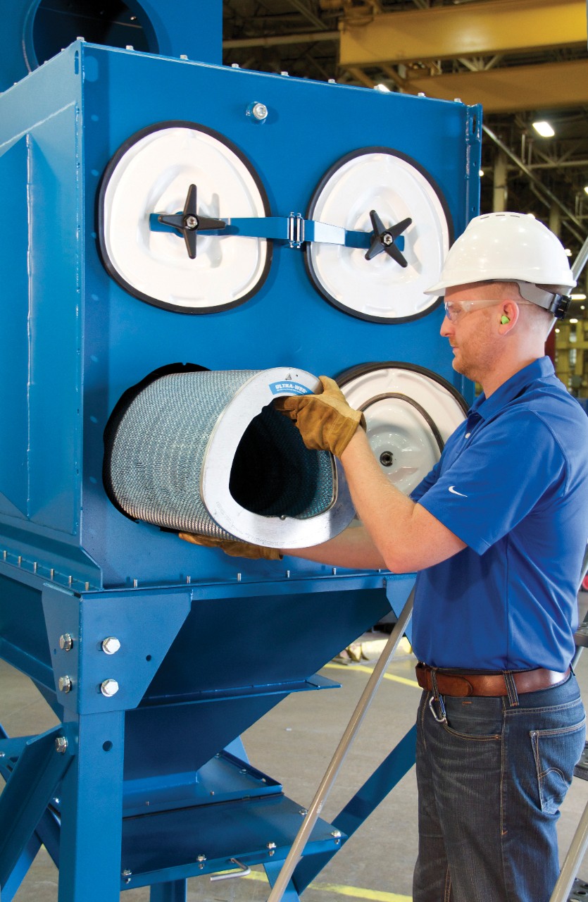 Dust collector hot sale filter cleaning