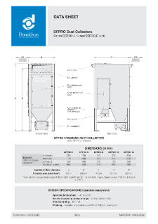 DFPro Series | Cartridge Dust Collectors | Donaldson Industrial Dust ...