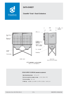 Downflo Oval 1 Dust Collectors