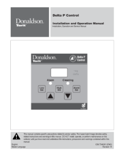 Airflow Control | Accessories | Donaldson Industrial Dust ...