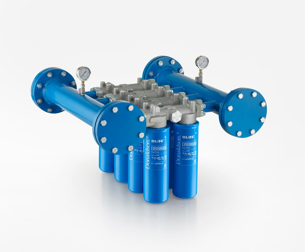 Diesel Fuel and Oil Filter Manifolds│Donaldson Bulk Storage Tank