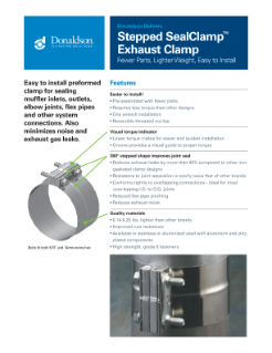 Exhaust Stepped SealClamp