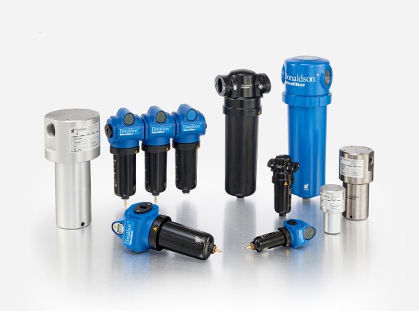 Compressed shop air filter