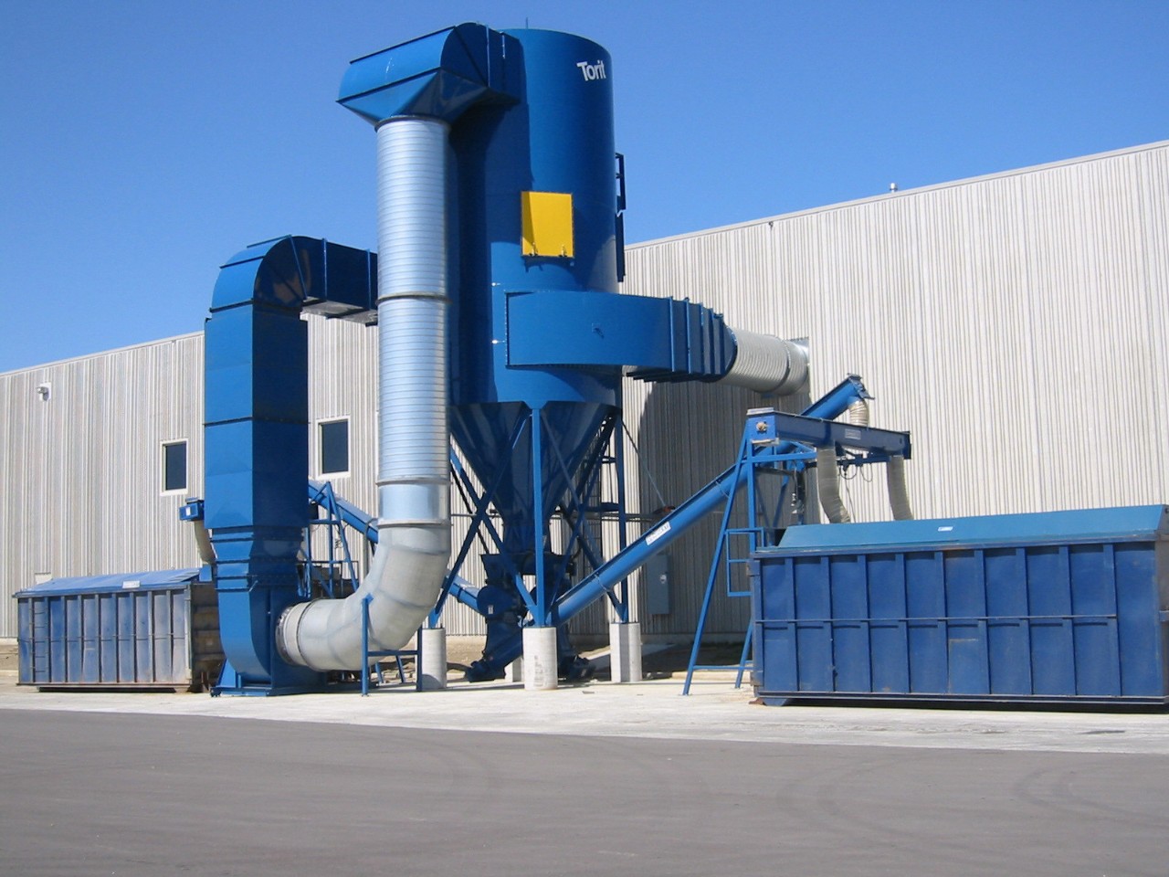 Industrial Air Filtration Product Location Photography