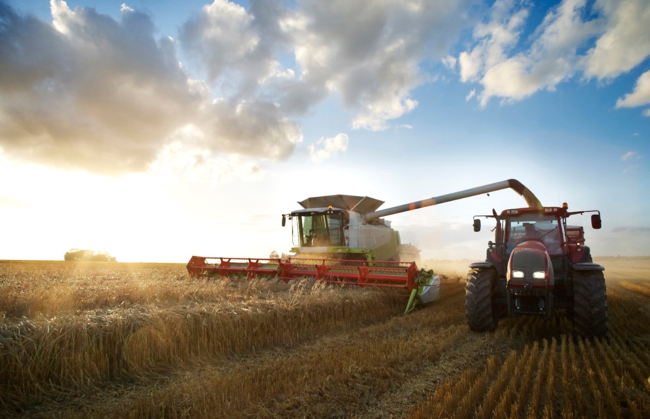 Agriculture Combine Tractor