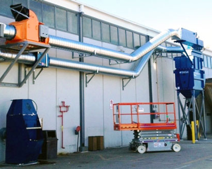 Figure 1 - Abort Gate in return air duct