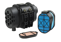 Figure 3: An inlet air filter is designed to keep air-borne particles out of the compressor.