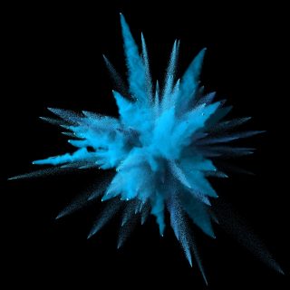 Stock Photography: Colorful powder explosion