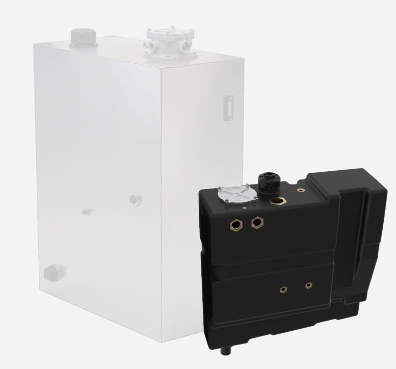 A custom-fit reservoir solution can be smaller and more form-flexible than conventional reservoir designs.