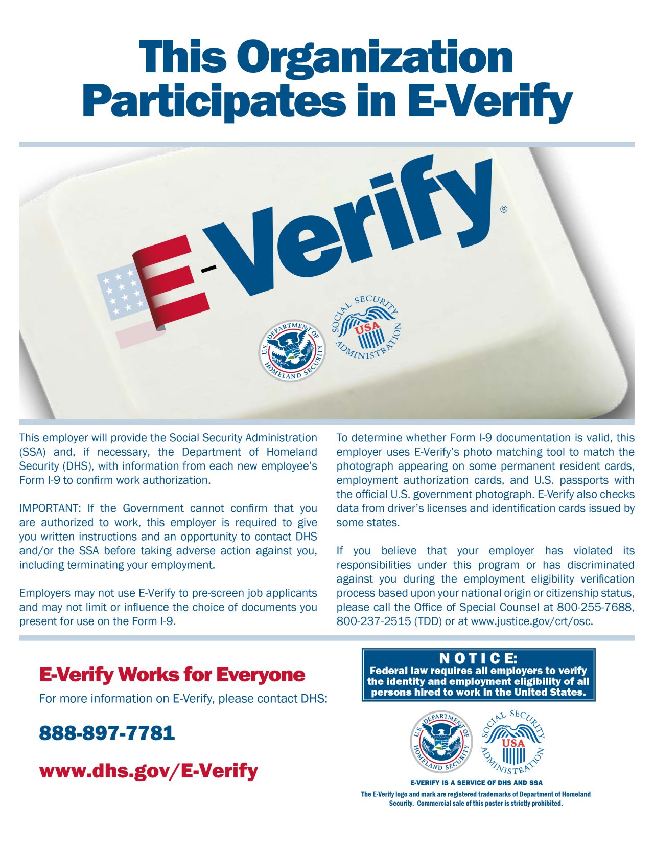 E-Verify Participation