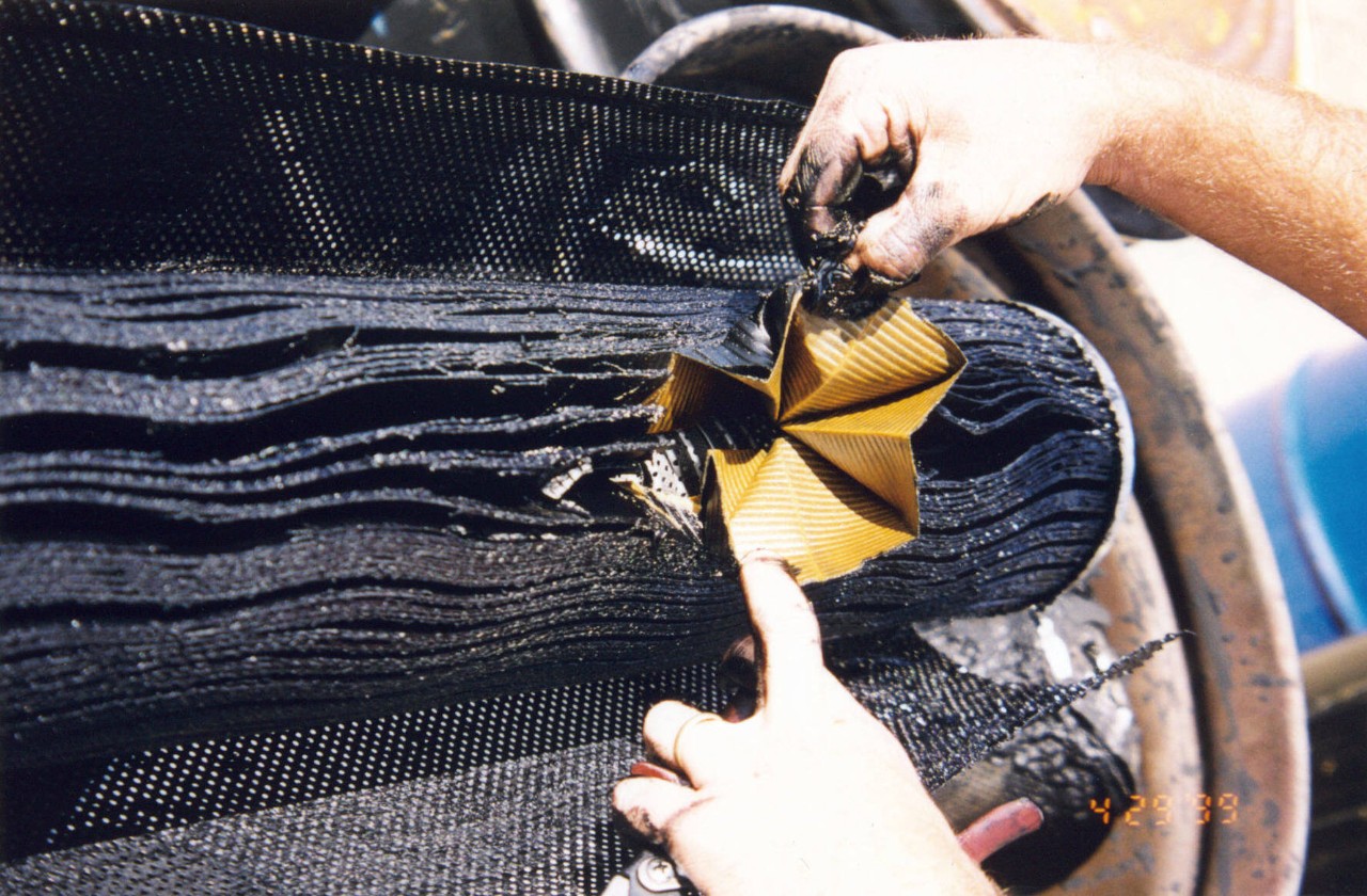 Засоренный фильтр